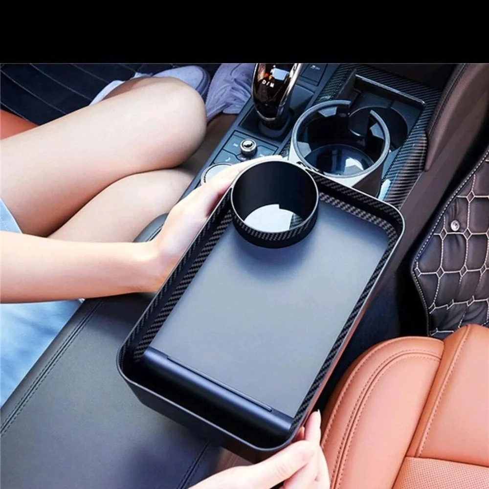 Car console tray